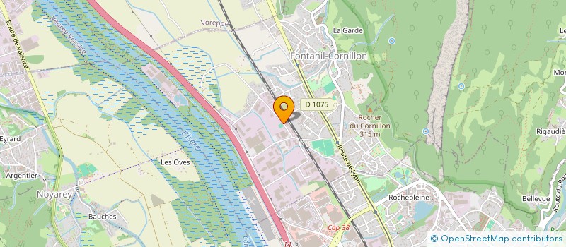 localisation de l'entreprise KRISTENE FRANCE DIFFUSION à FONTANIL-CORNILLON