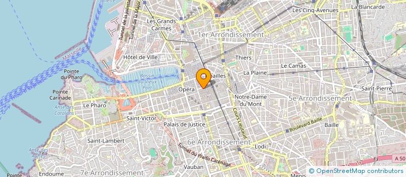 localisation de l'entreprise KRISTIE à MARSEILLE
