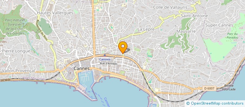 localisation de l'entreprise KRISTOBAL BY C.MODESTE à CANNES