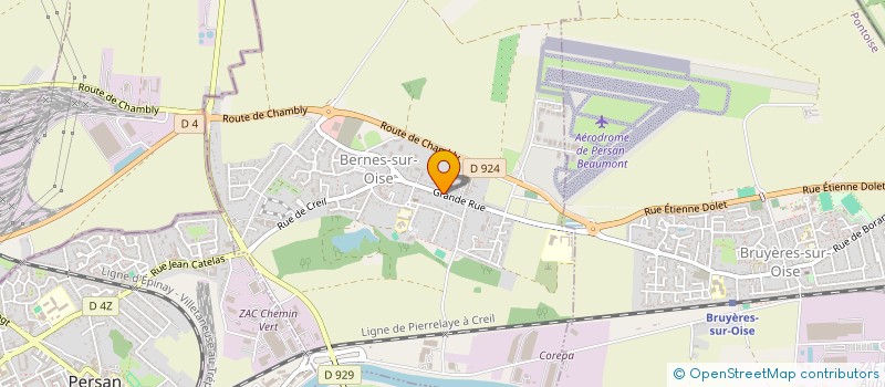 localisation de l'entreprise KRISTOLIAK  BERNES-SUR-OISE