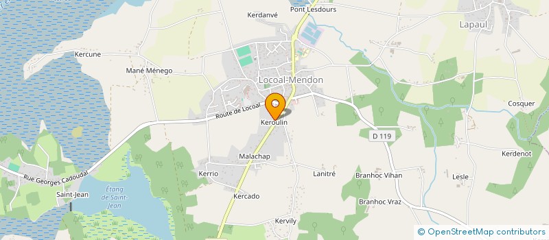 localisation de l'entreprise KRISVILERO  LOCOAL-MENDON