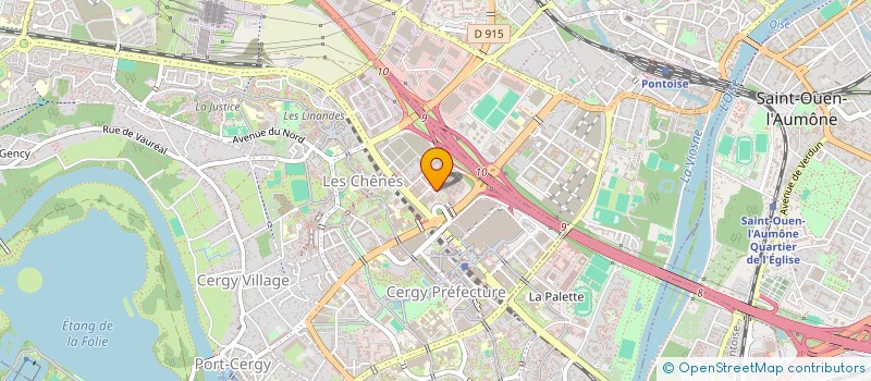 localisation de l'entreprise KRITE à SAINT-OUEN-L'AUMONE