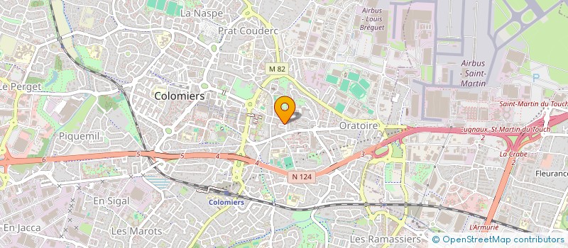 localisation de l'entreprise KRIYA à COLOMIERS