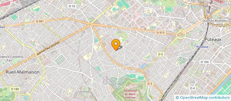 localisation de l'entreprise KRIZEVAC  NANTERRE