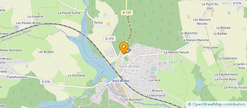 localisation de l'entreprise KRK LOISIRS à PORT-BRILLET