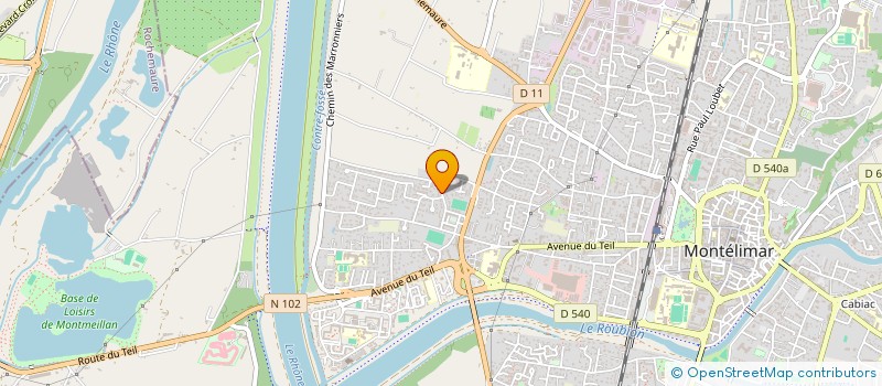 localisation de l'entreprise KRKS  MONTELIMAR