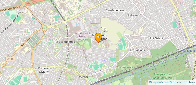 localisation de l'entreprise KRL à SEVRAN
