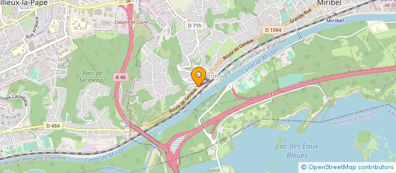 localisation de l'entreprise KRM PLOMBERIE CHAUFFAGE  NEYRON