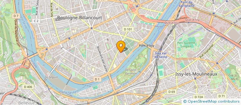 localisation de l'entreprise KRMN à BOULOGNE-BILLANCOURT