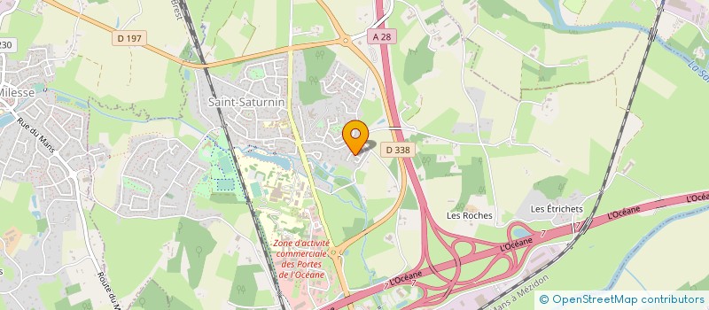 localisation de l'entreprise KRNAG à SAINT-SATURNIN