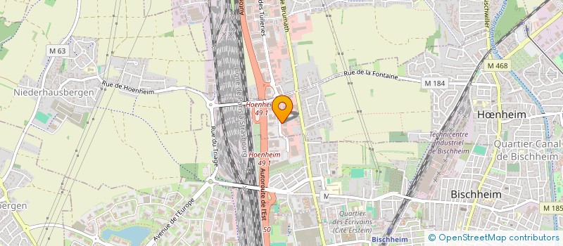 localisation de l'entreprise KROELY OFF ROAD  HNHEIM