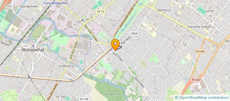 localisation de l'entreprise KROK FILMS  CROIX