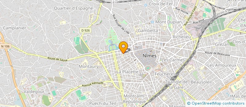 localisation de l'entreprise KROKOOP  NIMES
