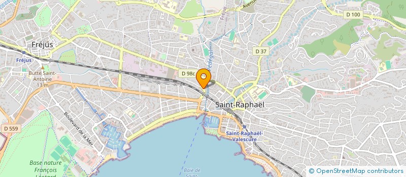 localisation de l'entreprise KROMA WORLD 83 à FREJUS