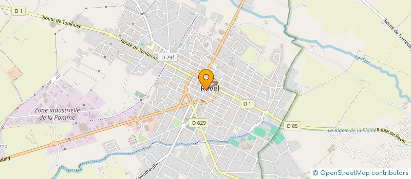 localisation de l'entreprise KROMI  REVEL