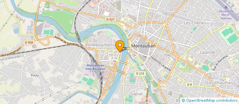 localisation de l'entreprise KROMIOS MONTAUBAN  MONTAUBAN