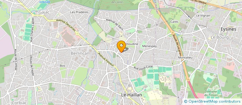 localisation de l'entreprise KROMMER  EYSINES