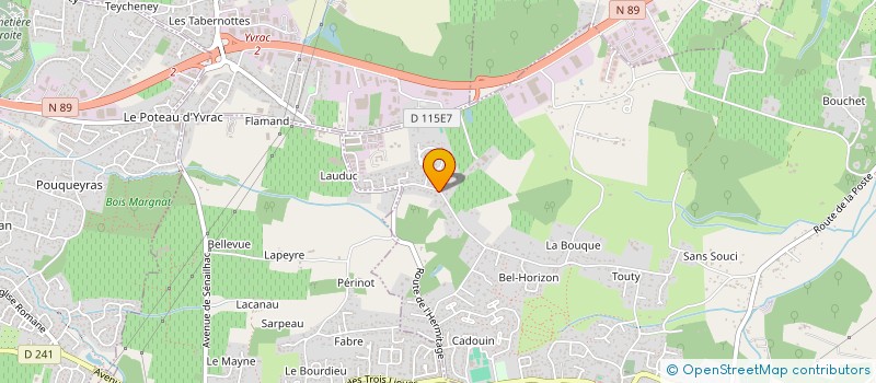 localisation de l'entreprise KROMMER AMADE BOCHON  POMPIGNAC