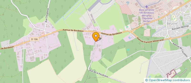 localisation de l'entreprise KROMMER FRERES  MERIGNAC