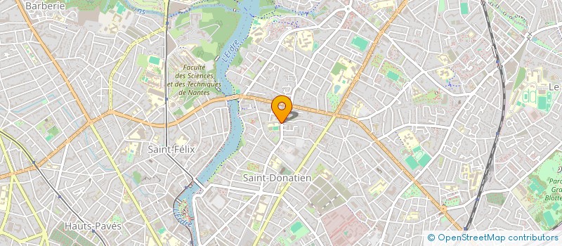 localisation de l'entreprise KROMOZOM à NANTES