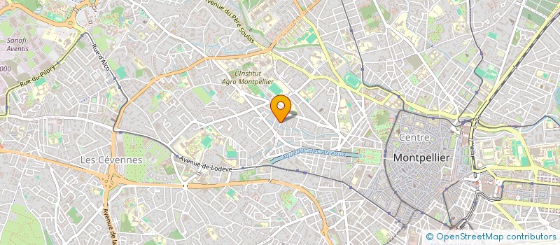 localisation de l'entreprise KRONA-TAXI à MONTPELLIER