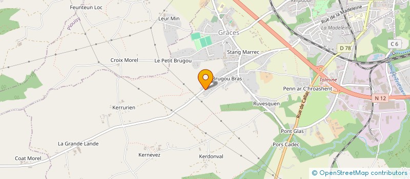 localisation de l'entreprise KRONAN  GRACES