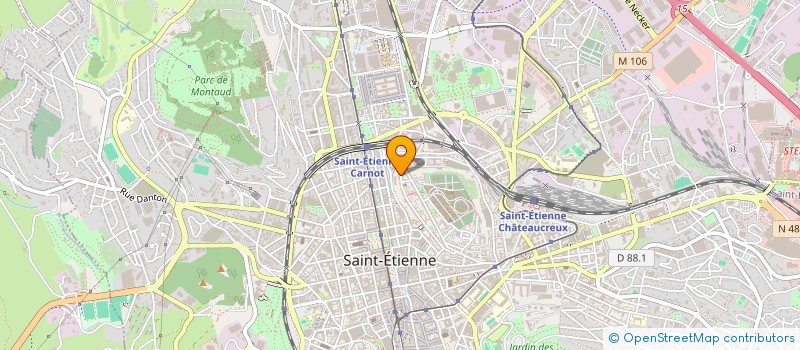 localisation de l'entreprise KRONCHTADT TAPES à SAINT-ETIENNE