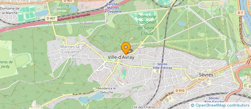 localisation de l'entreprise KRONENBERG ET EUDEL à VILLE-D'AVRAY