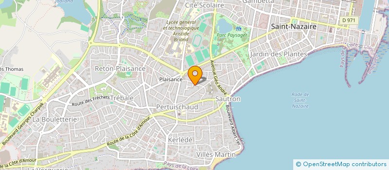 localisation de l'entreprise KRONIK 2 L'OUEST  SAINT-NAZAIRE