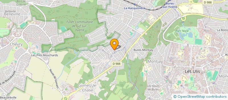 localisation de l'entreprise KRONIK'OZ à BURES-SUR-YVETTE