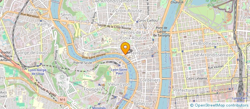 localisation de l'entreprise KRONO COURTAGE à LYON
