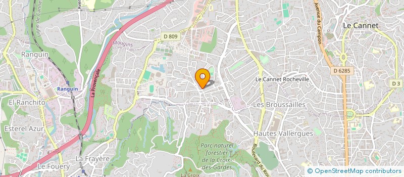 localisation de l'entreprise KRONOS à LE CANNET