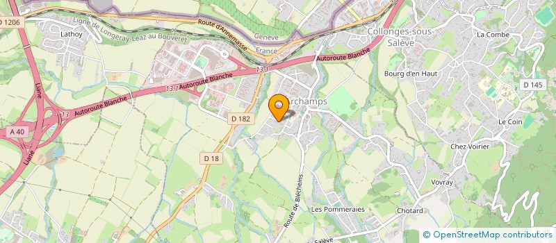 localisation de l'entreprise KRONOS  ARCHAMPS