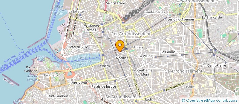 localisation de l'entreprise KRONOS ECHAFAUDAGES à MARSEILLE