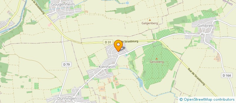 localisation de l'entreprise KRONTHAL  KIENHEIM