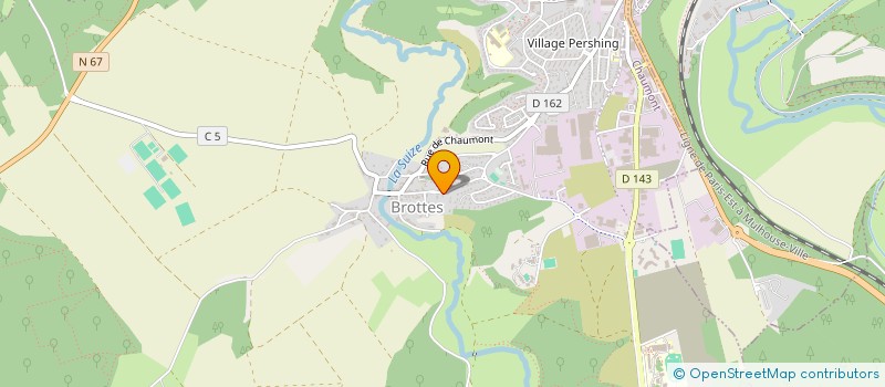 localisation de l'entreprise KROOV à CHAUMONT