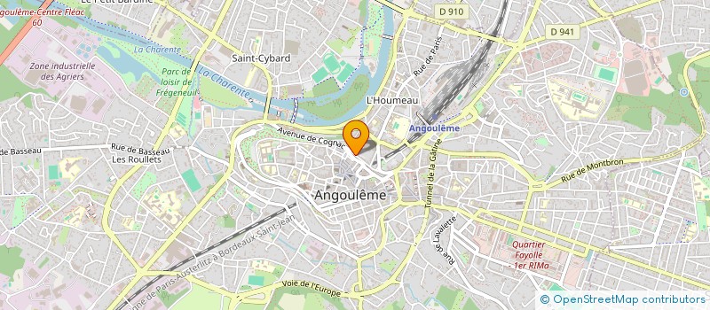 localisation de l'entreprise KROP' N' FEST à ANGOULEME