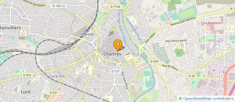 localisation de l'entreprise KROPOLIS DIFFUSION à CHARTRES
