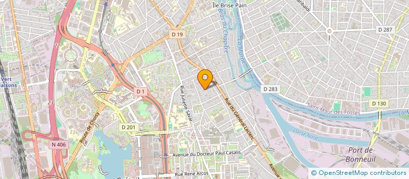 localisation de l'entreprise KROSSPHIT  CRETEIL