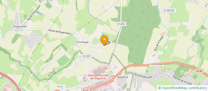 localisation de l'entreprise KROUNDOFF  WIMILLE