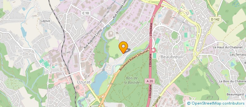 localisation de l'entreprise KROUSAR à LIMOGES