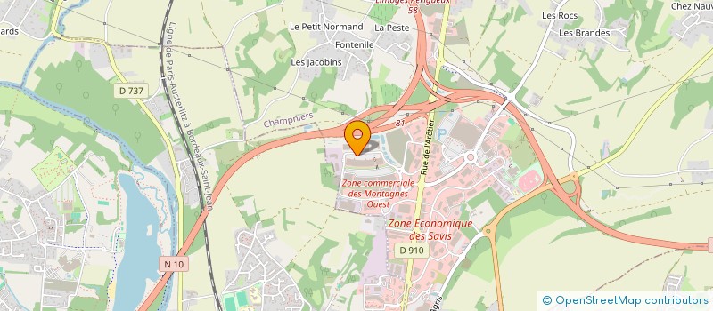 localisation de l'entreprise KROUSTY FBYL  CHAMPNIERS