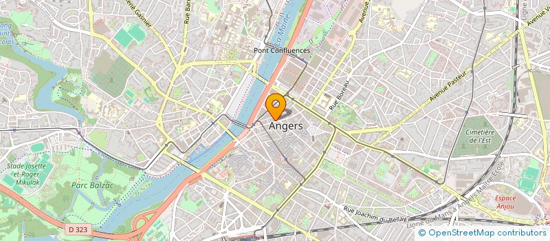 localisation de l'entreprise KROUSTY SABADI à ANGERS