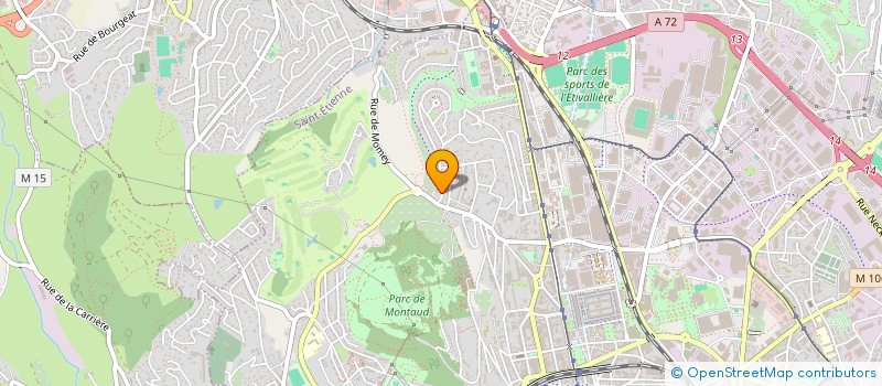 localisation de l'entreprise KRPRIM  SAINT-ETIENNE