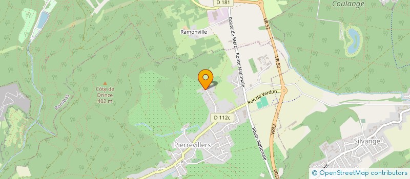 localisation de l'entreprise KRS 57  PIERREVILLERS