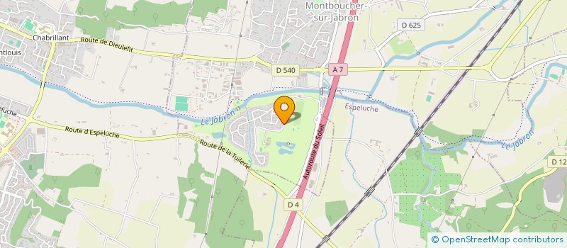 localisation de l'entreprise KRS  MONTBOUCHER-SUR-JABRON
