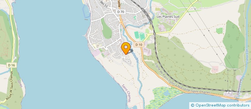 localisation de l'entreprise KRS  SAINT-CHAMAS
