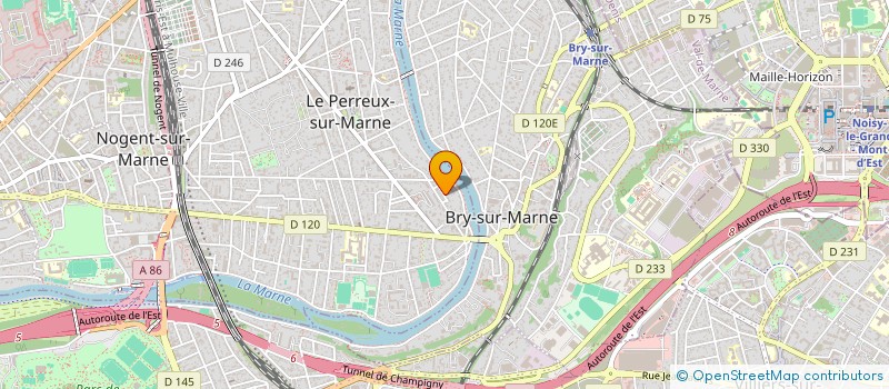 localisation de l'entreprise KRS CONSULTING  LE PERREUX-SUR-MARNE