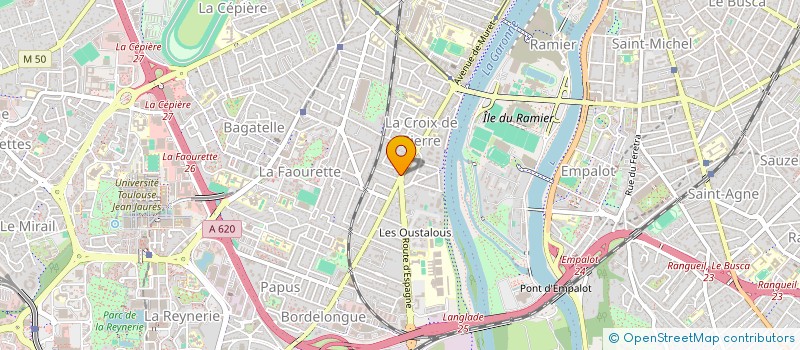 localisation de l'entreprise KRS FOOD à TOULOUSE