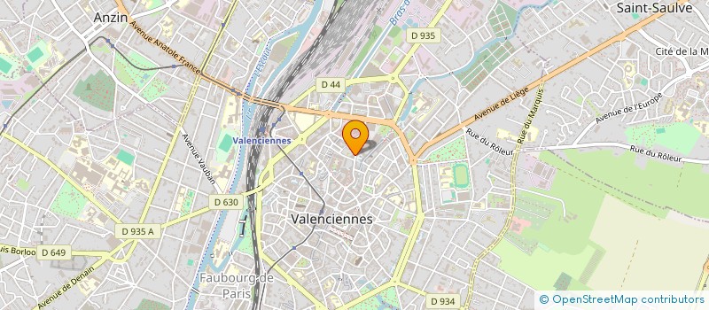 localisation de l'entreprise KRS LOC  VALENCIENNES